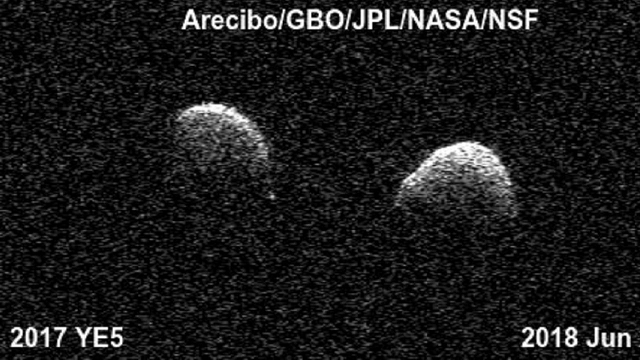 YE5! Single asteroid is actually two locked in an astronomical embrace
