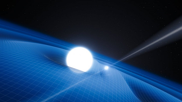 Einstein’s Feather is a Neutron Star